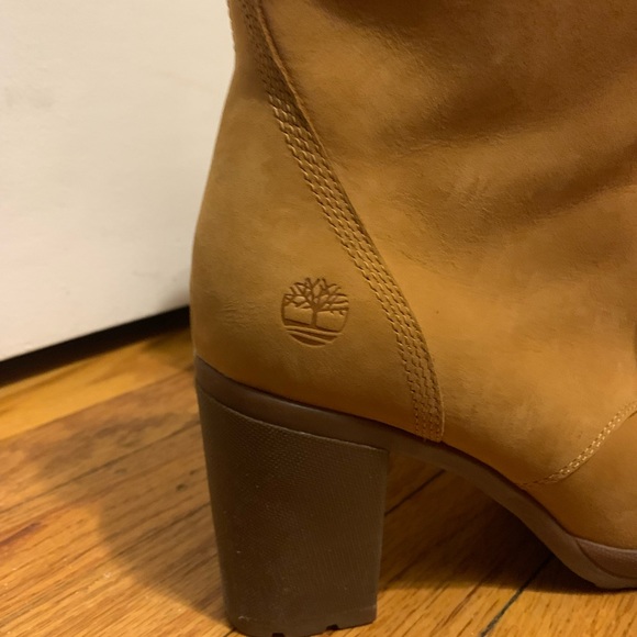 UEC - Timberland Glancy Nubuck Ortholite - Chunky Heeled Boots - Size: 9.5 - Picture 15 of 16